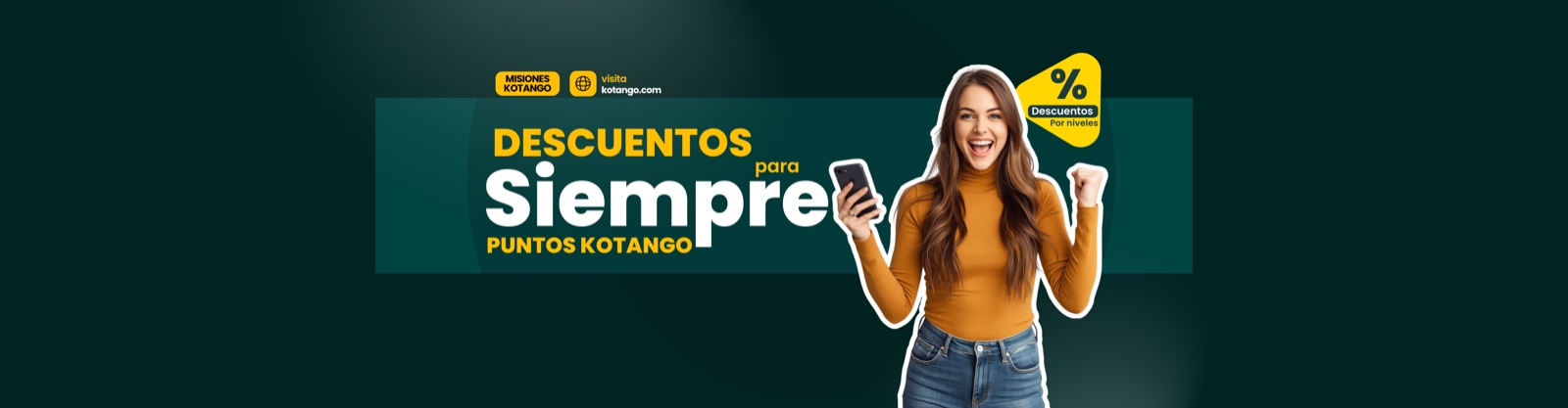 Consigue descuentos con tus puntos Kotango